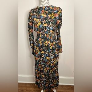 Sezane Juliane Maxi Birdy dress